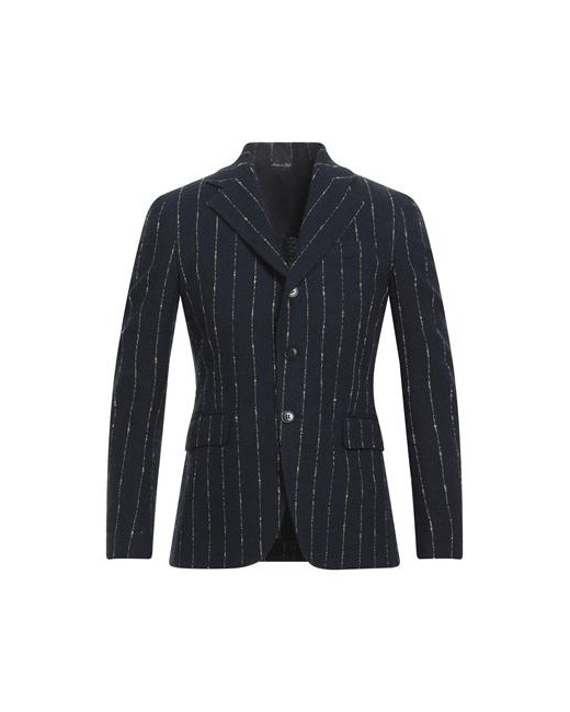 Brian Dales Man Suit jacket Midnight Cotton Polyamide