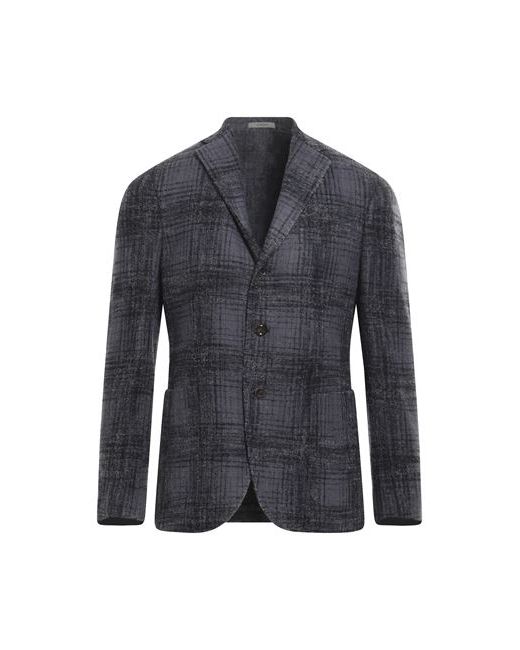 Boglioli Man Suit jacket Slate Virgin Wool Alpaca wool Polyamide