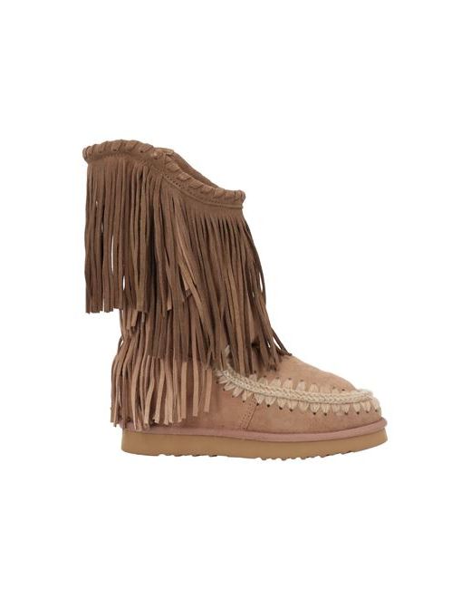 Mou Knee boots Light brown Soft Leather Shearling