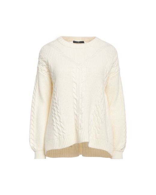 High Sweater Ivory Wool Nylon