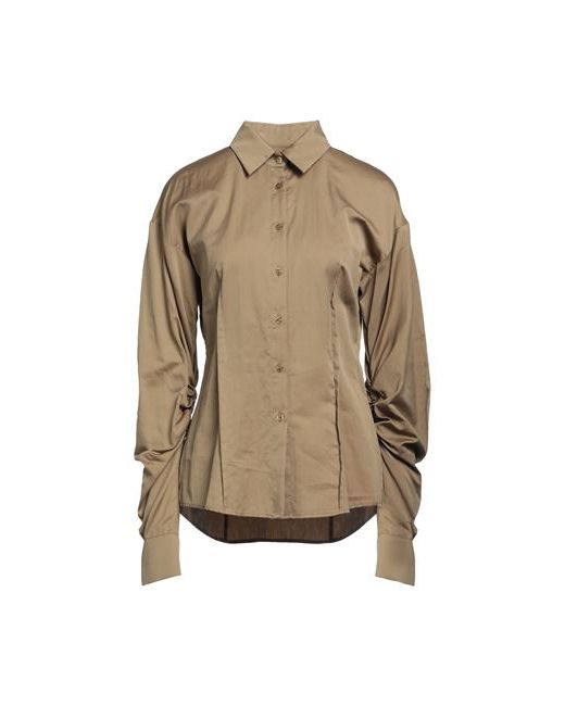 Federica Tosi Shirt Military Cotton Silk