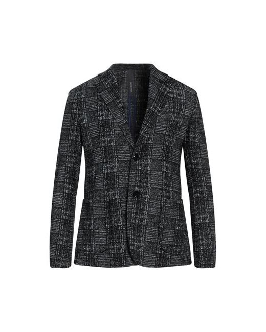 Distretto 12 Man Suit jacket Steel Acrylic Virgin Wool Polyamide
