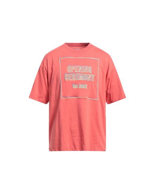 Opening Ceremony Man T-shirt Coral Cotton
