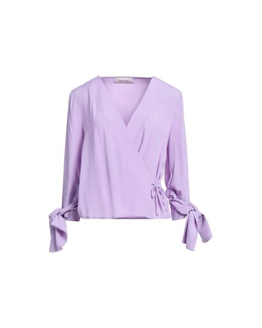 Twenty Easy By Kaos Shirt Lilac Acetate Silk
