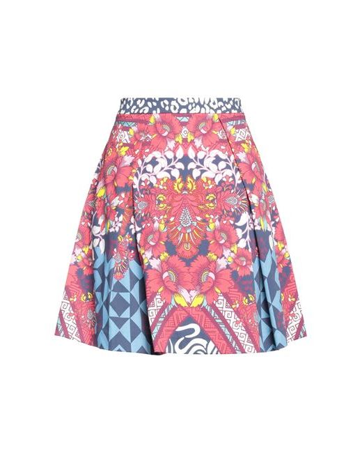 Custo Barcelona Mini skirt Garnet Cotton Elastane