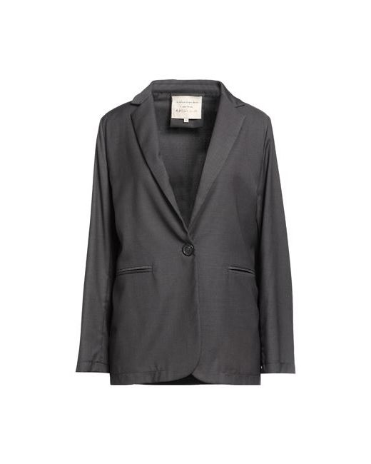 Alessia Santi Suit jacket Lead Polyester Viscose Elastane