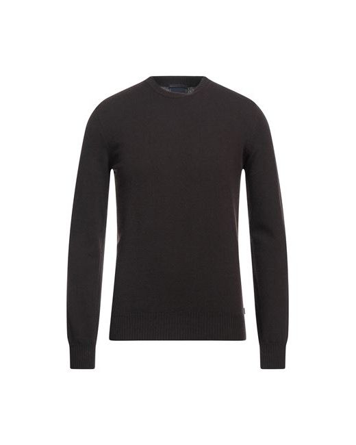 40Weft Man Sweater Dark Wool Polyamide