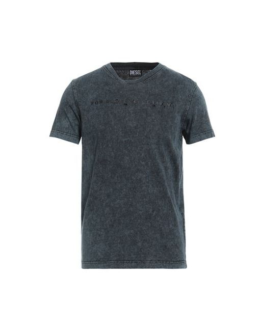 Diesel Man T-shirt Slate Cotton