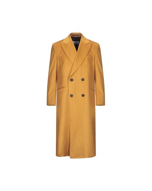 Casablanca Man Coat Ocher Cashmere