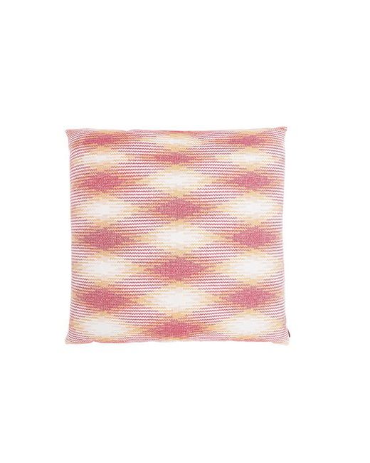 Missoni Home Wigan Pillow or pillow case Coral Acrylic Wool Polyester