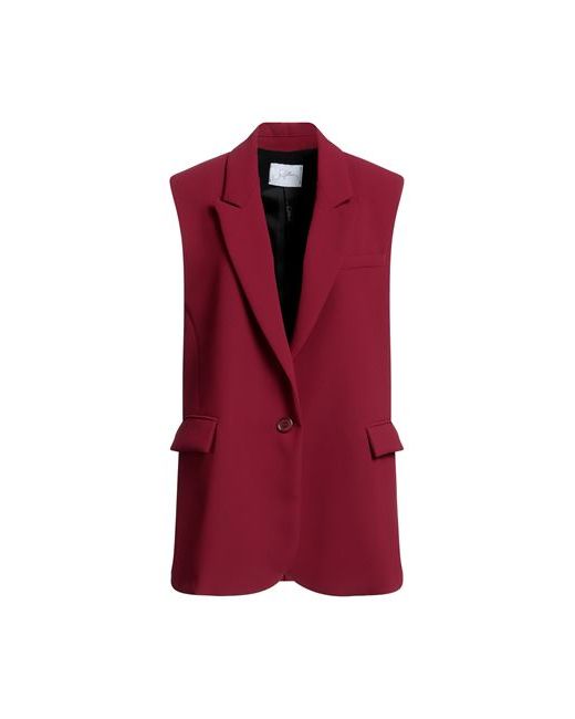 Soallure Suit jacket Burgundy Polyester