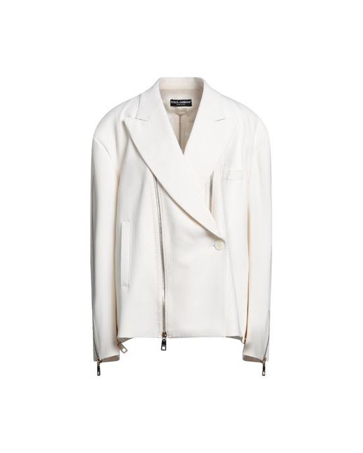 Dolce & Gabbana Suit jacket Cream Virgin Wool