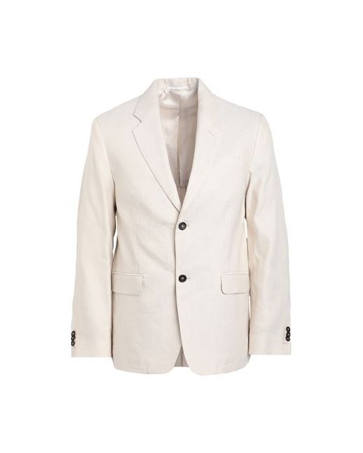 Arket Man Suit jacket Ivory Hemp Cotton