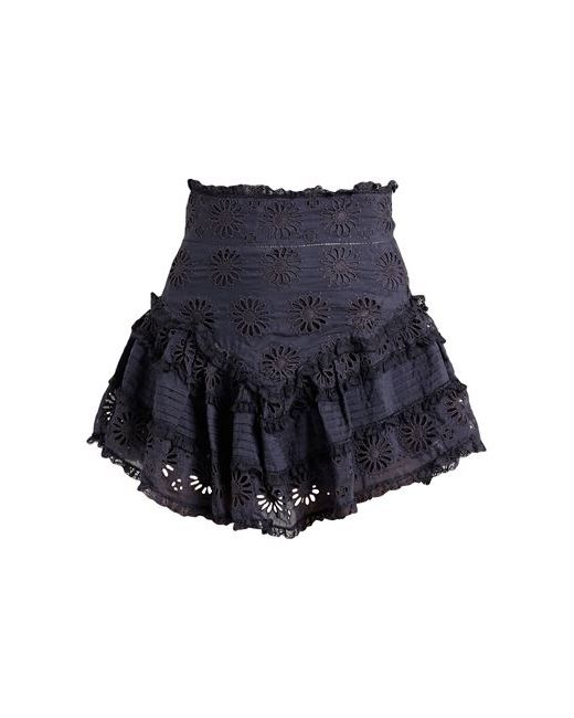 Isabel Marant Mini skirt Midnight Cotton Silk