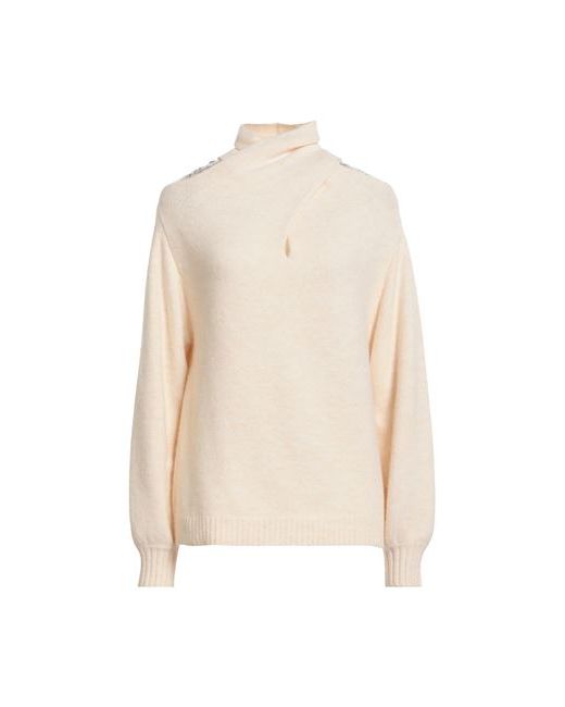 Sfizio Sweater Ivory Acrylic Polyamide Virgin Wool Elastane