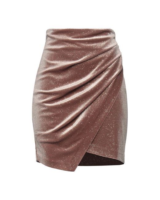 Aniye By Mini skirt Khaki Polyamide Elastane Metal