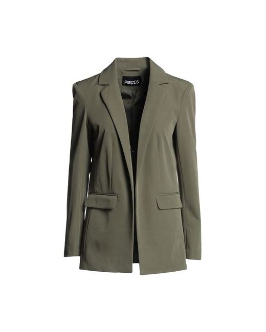 Pieces Suit jacket Military Polyester Elastane