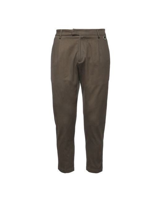 Low Brand Man Cropped Pants Military Cotton Elastane
