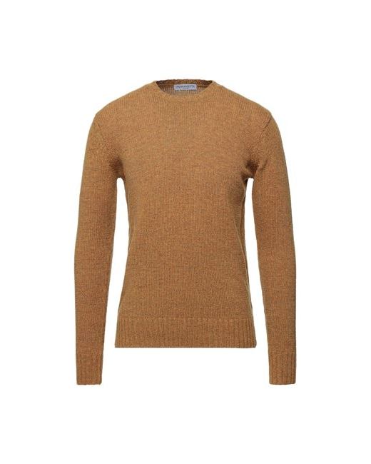 Parramatta Man Sweater Ocher Wool
