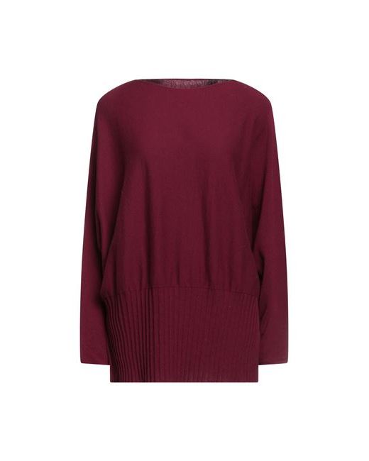 Liviana Conti Sweater Garnet Virgin Wool