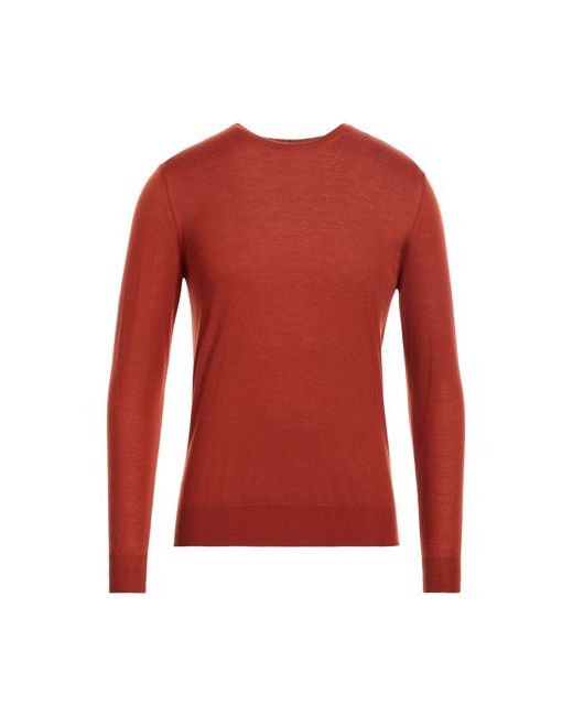 Pal Zileri Man Sweater Rust Cashmere