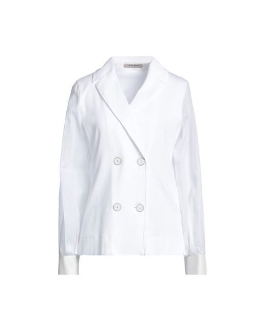 La Fileria Suit jacket Cotton Elastane Silk