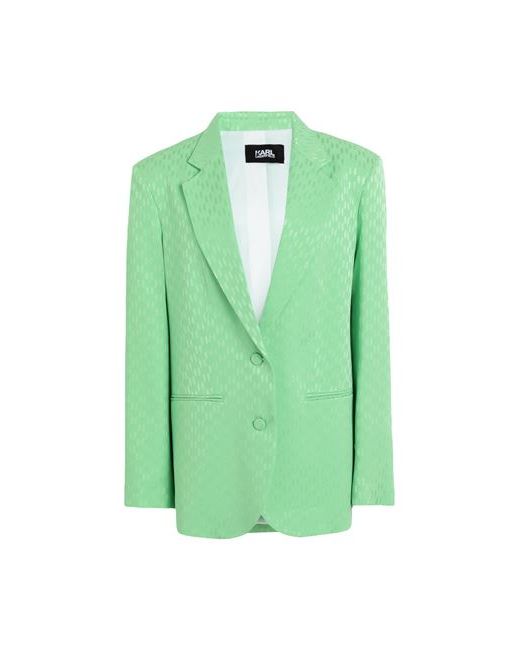 Karl Lagerfeld Huns Pick Monogram Blazer Suit jacket Acetate Viscose