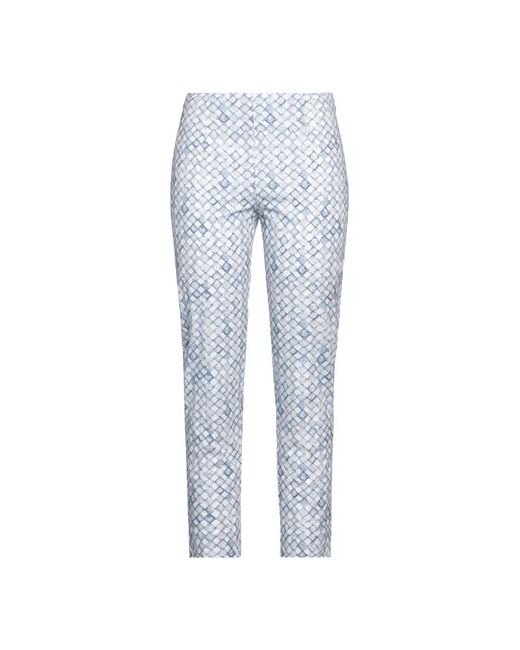 Blu Bianco Pants Azure Cotton Elastane