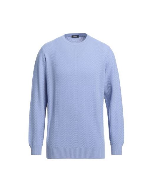 Rossopuro Man Sweater Sky Wool Cashmere