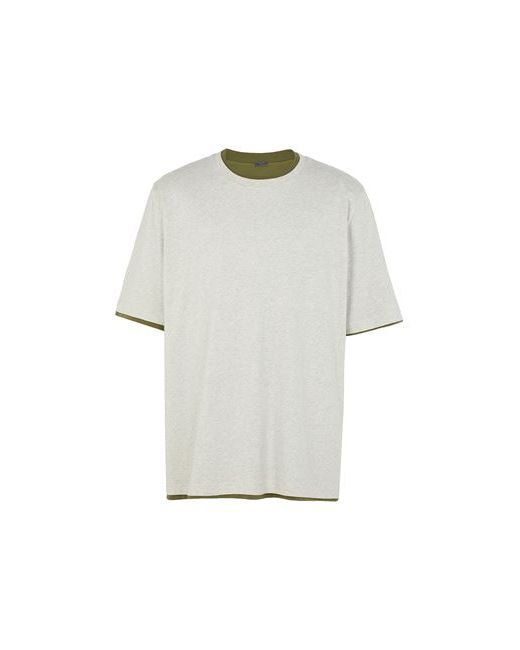 8 by YOOX Organic Cotton Reversible Oversize T-shirt Man Military cotton