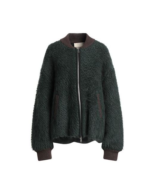 Sherpa Jacket Dark Wool Alpaca wool Polyamide Elastane