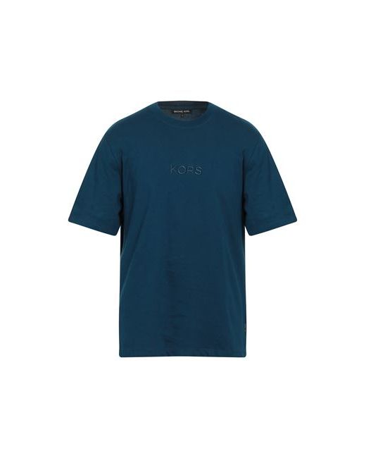 Michael Kors Mens Man T-shirt Deep jade Cotton