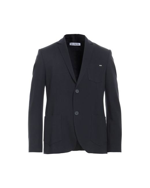 Bikkembergs Man Suit jacket Midnight Viscose Polyamide Elastane