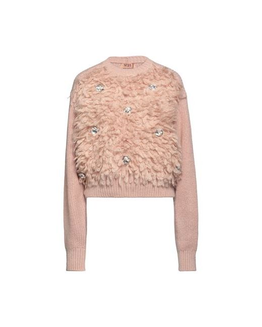 N.21 Sweater Blush Polyamide Mohair wool Wool Viscose Cashmere