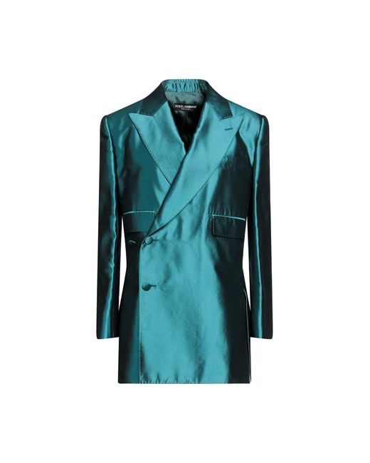 Dolce & Gabbana Suit jacket Deep jade Silk
