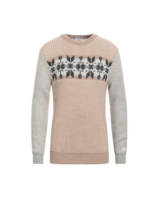 Heritage Man Sweater Sand Alpaca wool Virgin Wool
