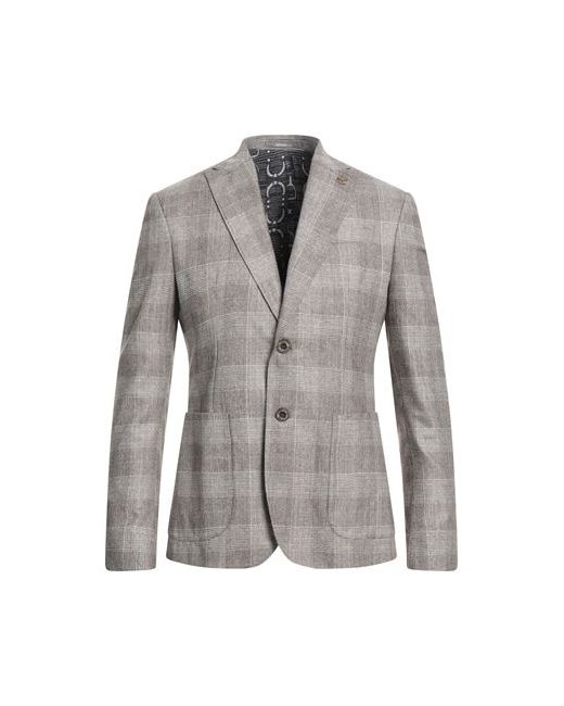 Havana & Co. Havana Co. Man Suit jacket Dove Virgin Wool Acrylic Polyamide Cashmere
