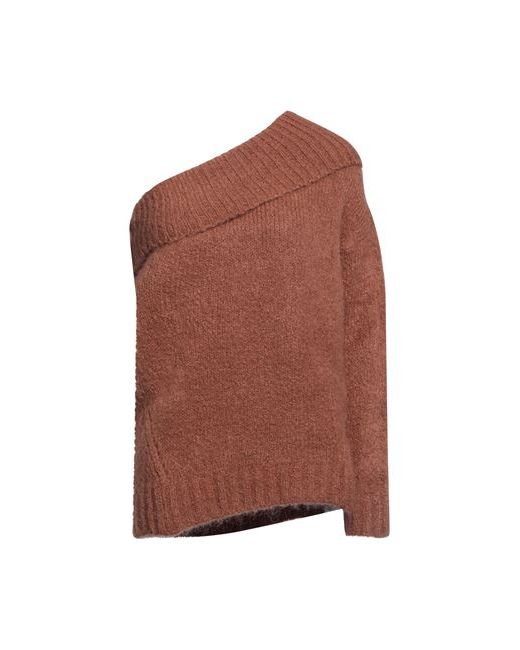 Solotre Sweater Tan Wool Acrylic Polyamide Elastane