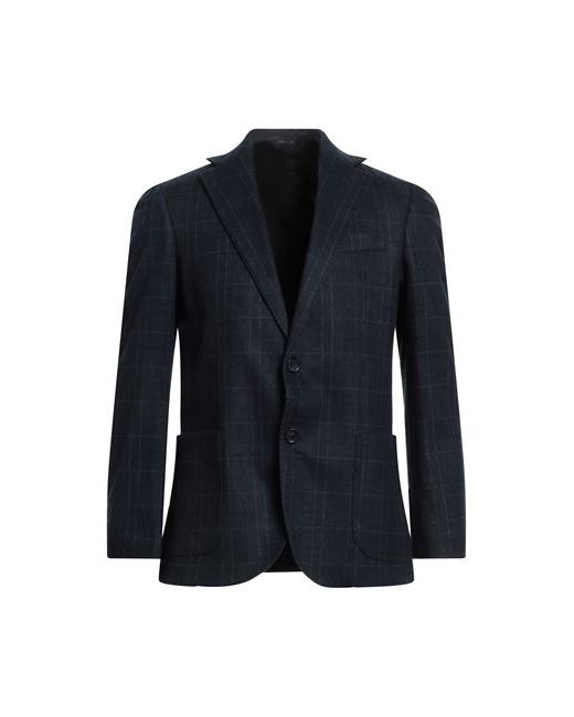 Herman & Sons Man Suit jacket Midnight Viscose Nylon Elastane