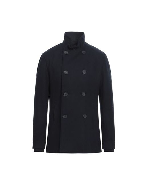 French Connection Man Coat Midnight Polyester Wool