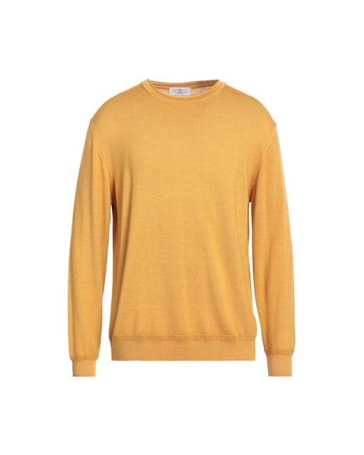 Bellwood Man Sweater Mustard Merino Wool