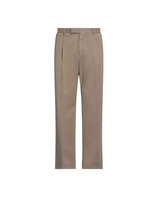 PT Torino Man Pants Khaki Lyocell Cotton Modal Elastane