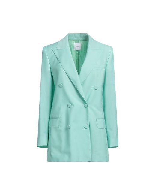 Agnona Suit jacket Turquoise Wool Mohair wool