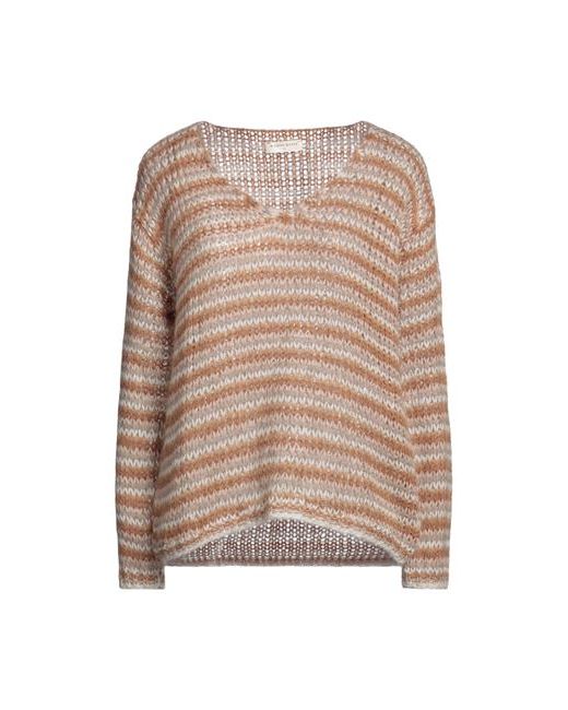 Maison Hotel Sweater Camel Acrylic Mohair wool Polyamide