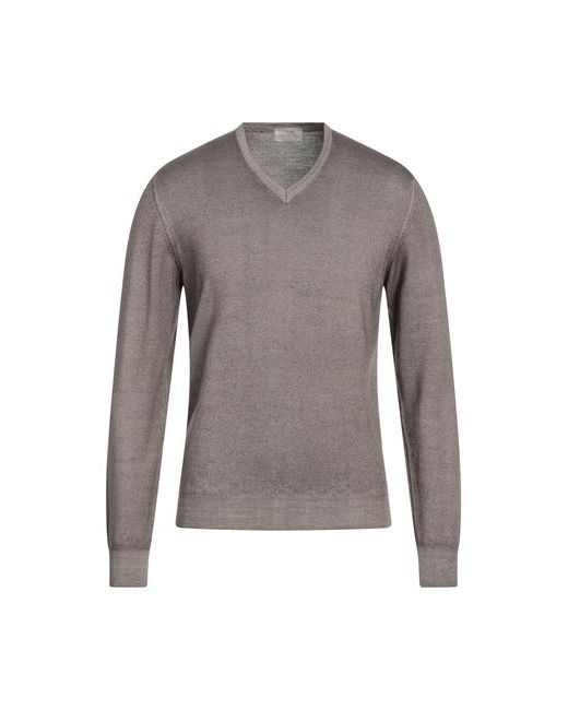 Gran Sasso Man Sweater Khaki Virgin Wool