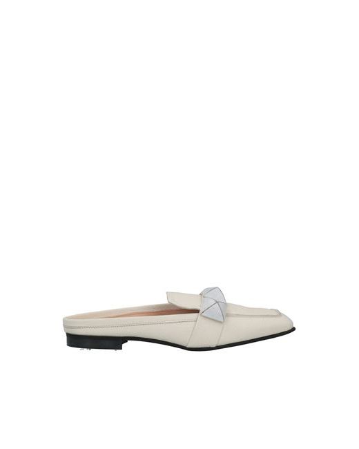 Janet & Janet Mules Clogs Ivory