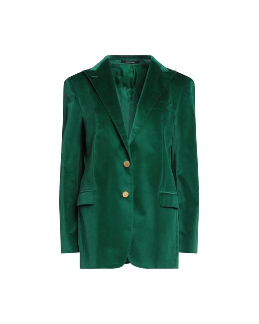 Tagliatore 02-05 Suit jacket Emerald Cotton Elastane