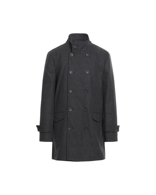 French Connection Man Coat Steel Polyester Wool