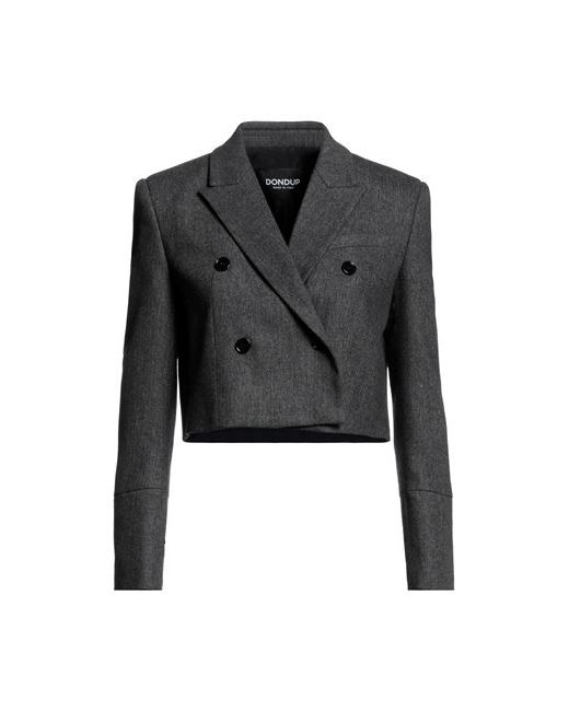 Dondup Suit jacket Steel Polyester Viscose Wool Elastane