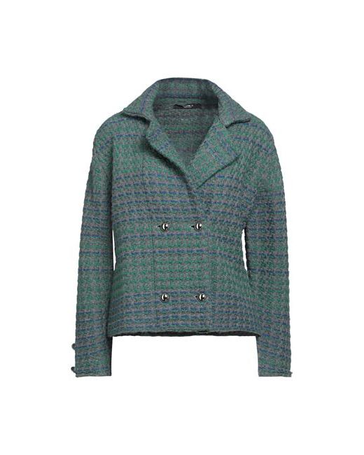 Siste'S Suit jacket Emerald Acrylic Mohair wool Wool Polyester